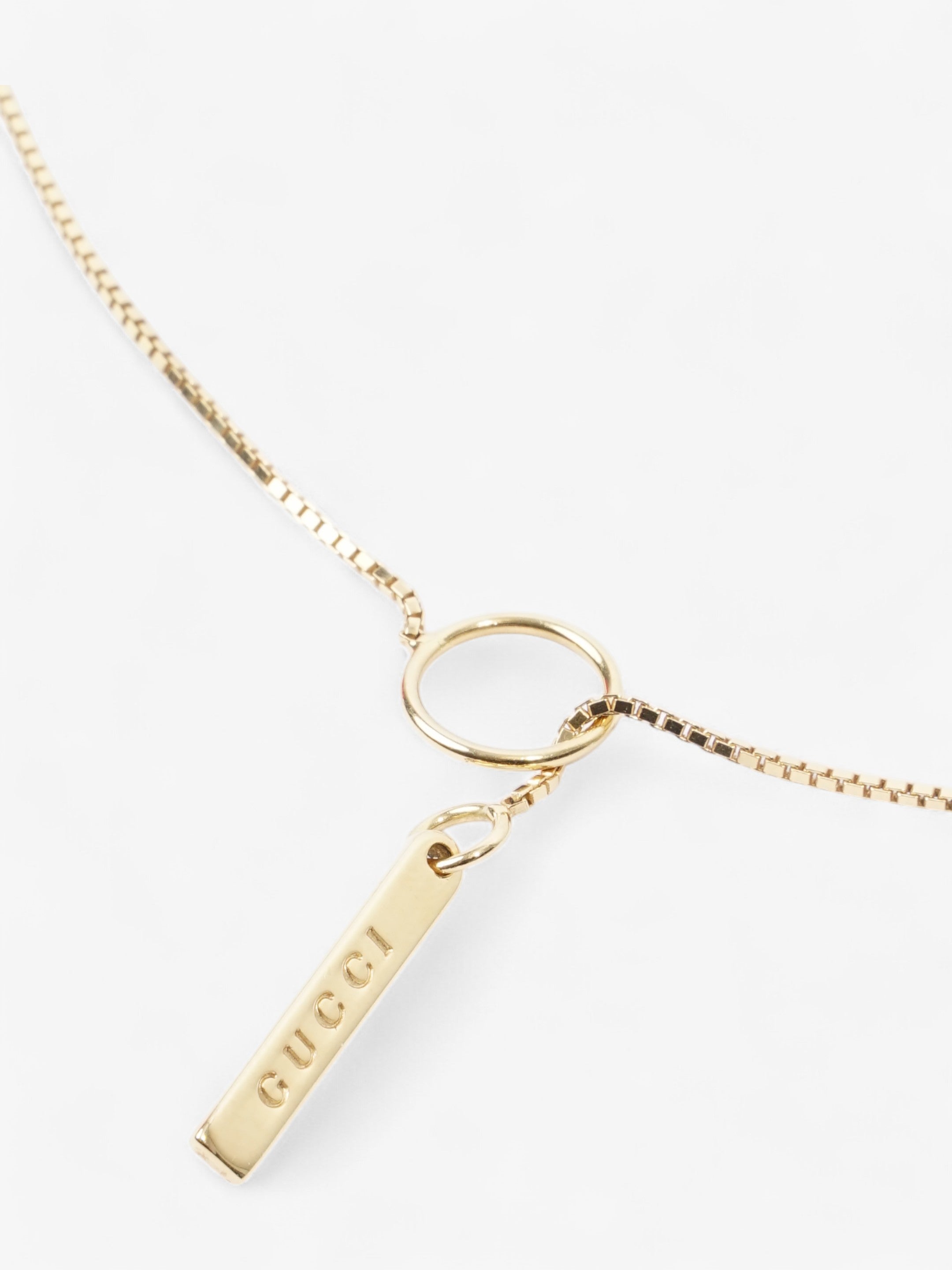 Gucci Link To Love Necklace Gold Yellow Gold
