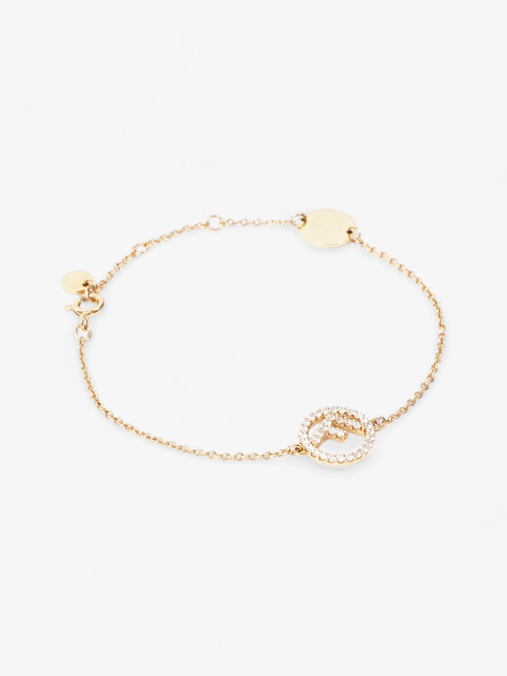 Fendi F is Fendi Bracelet Gold Base Metal Large