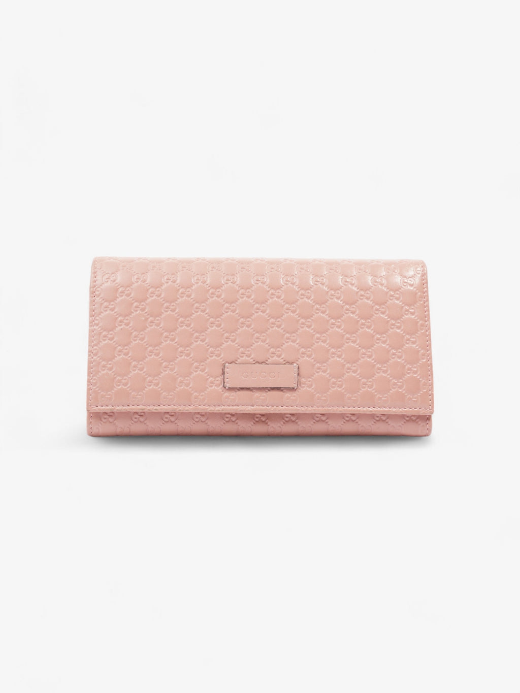 Gucci Continental Flap Wallet Pink Leather