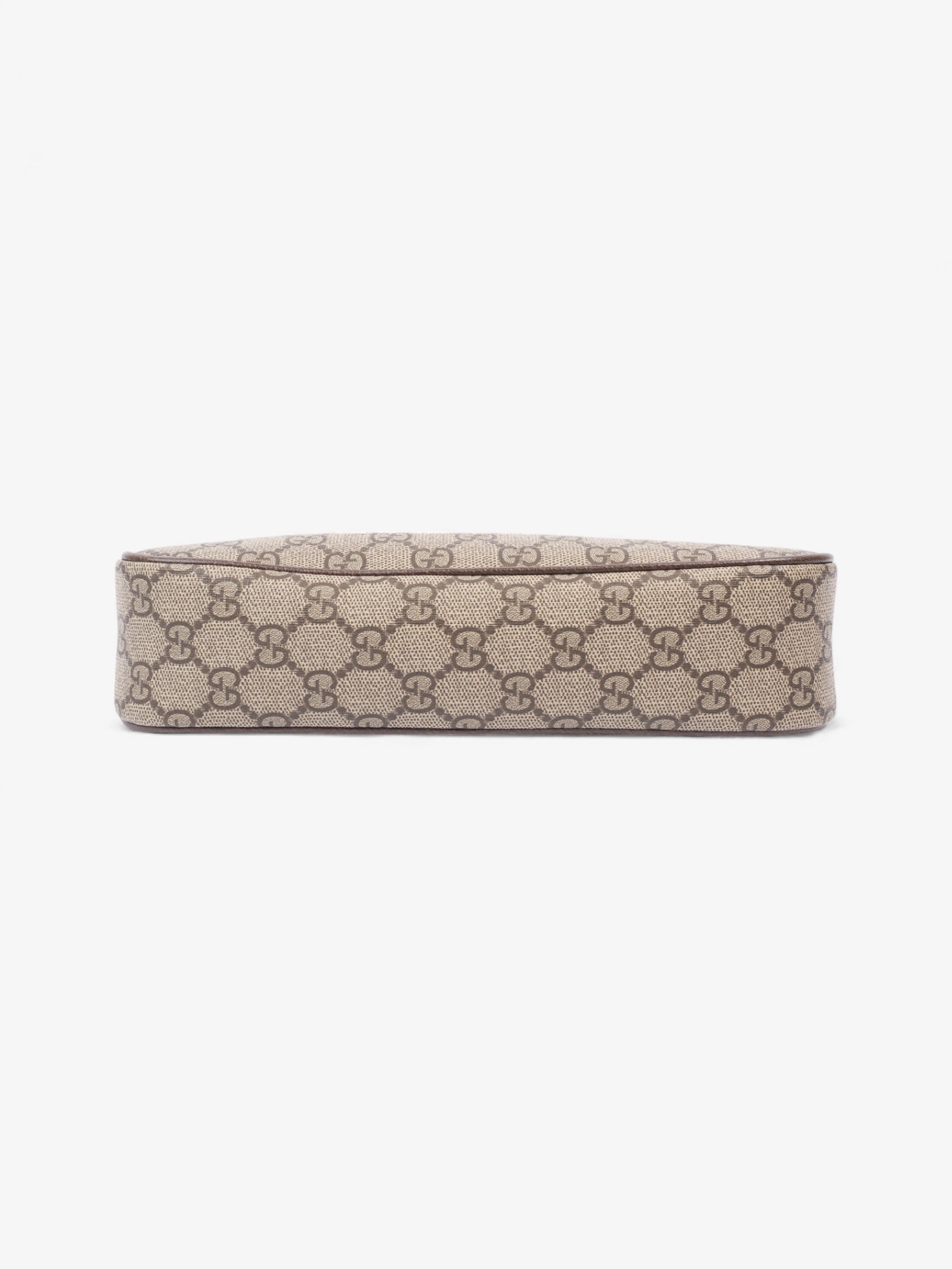 Gucci Ophidia Beige And Ebony GG Supreme Coated Canvas Small
