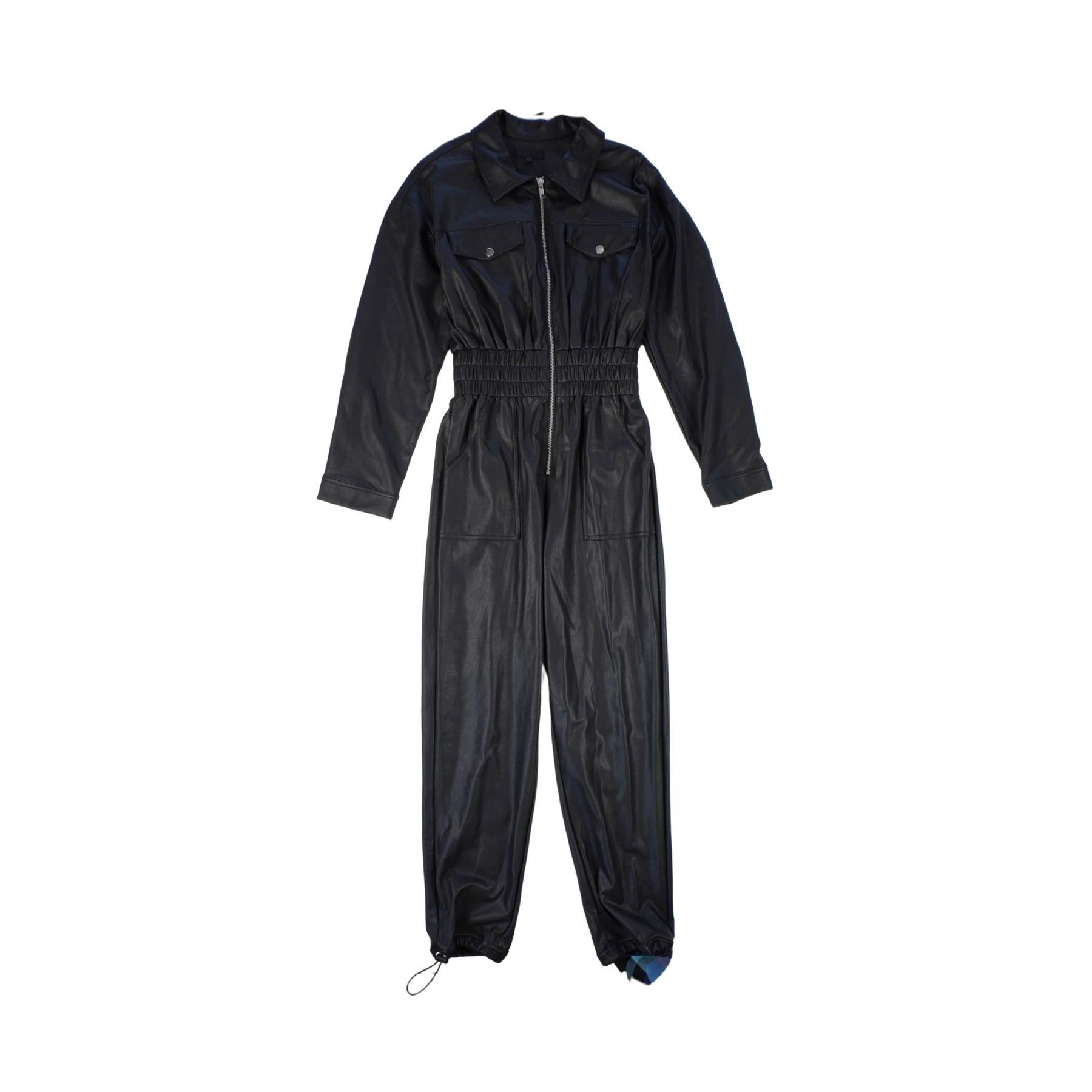 Hours Pleather Jumpsuit - Women's XS