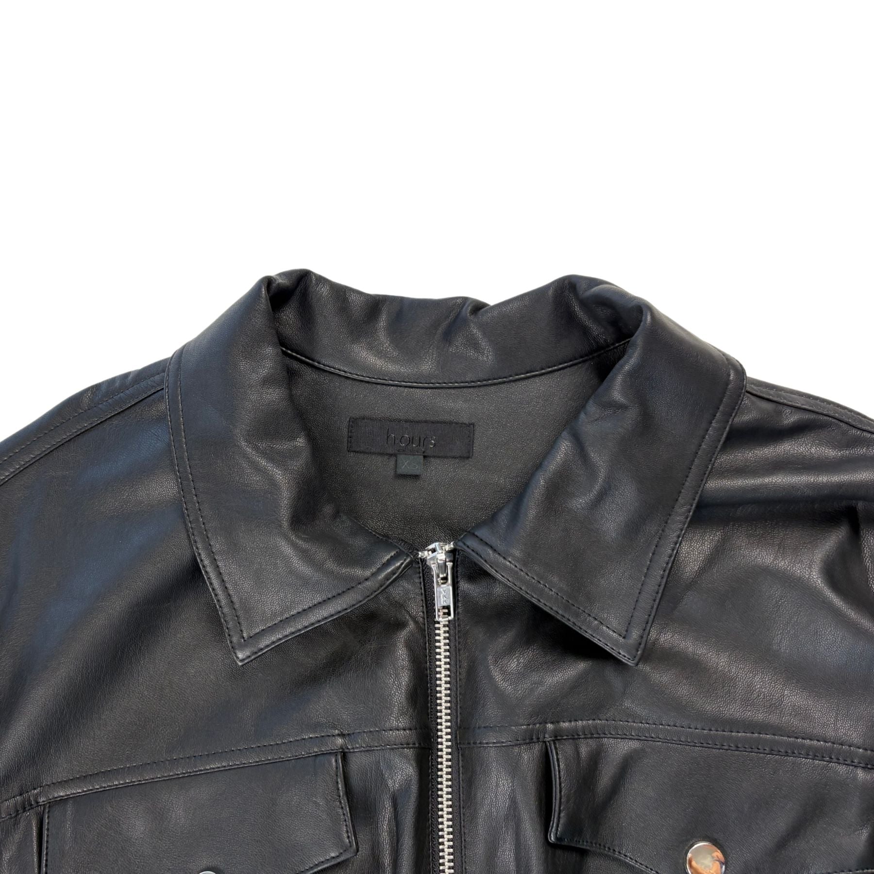 Hours Pleather Jumpsuit - Women's XS