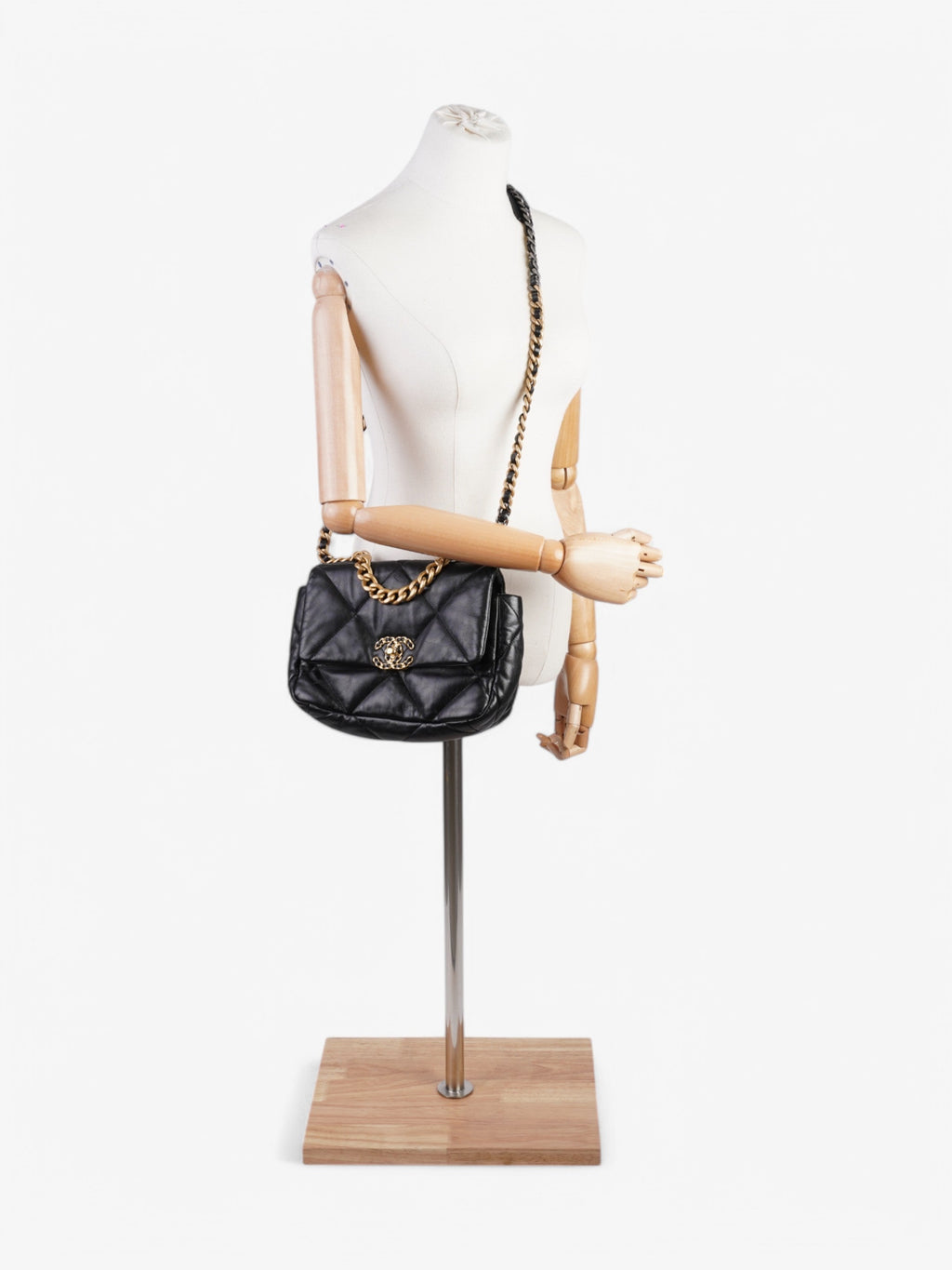 Chanel Chanel 19 Bag Black Lambskin Leather