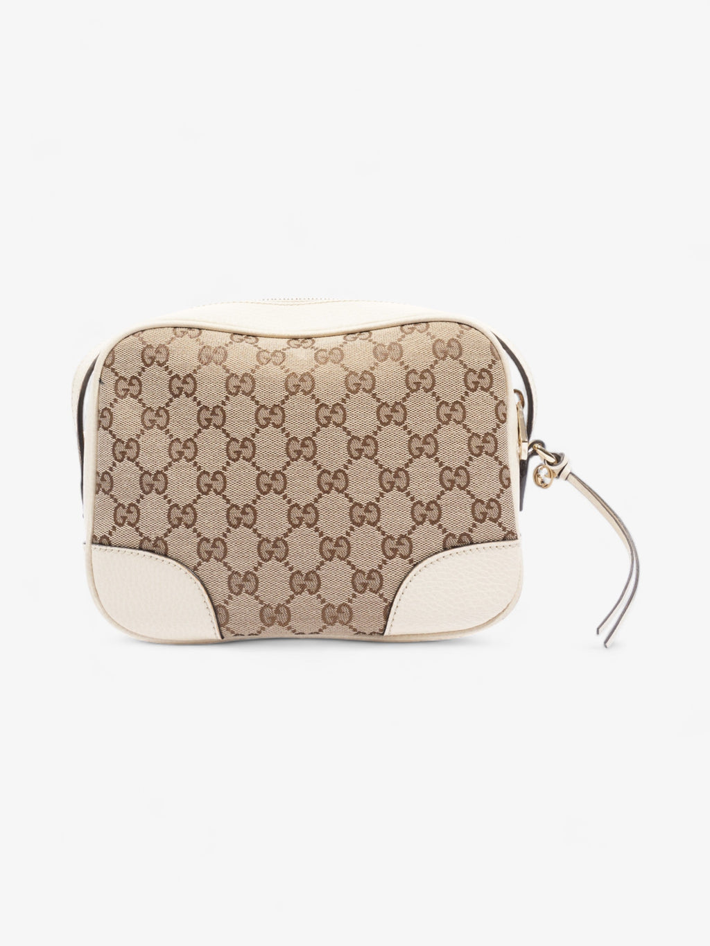 Gucci Bree Beige And Ebony GG Supreme Canvas