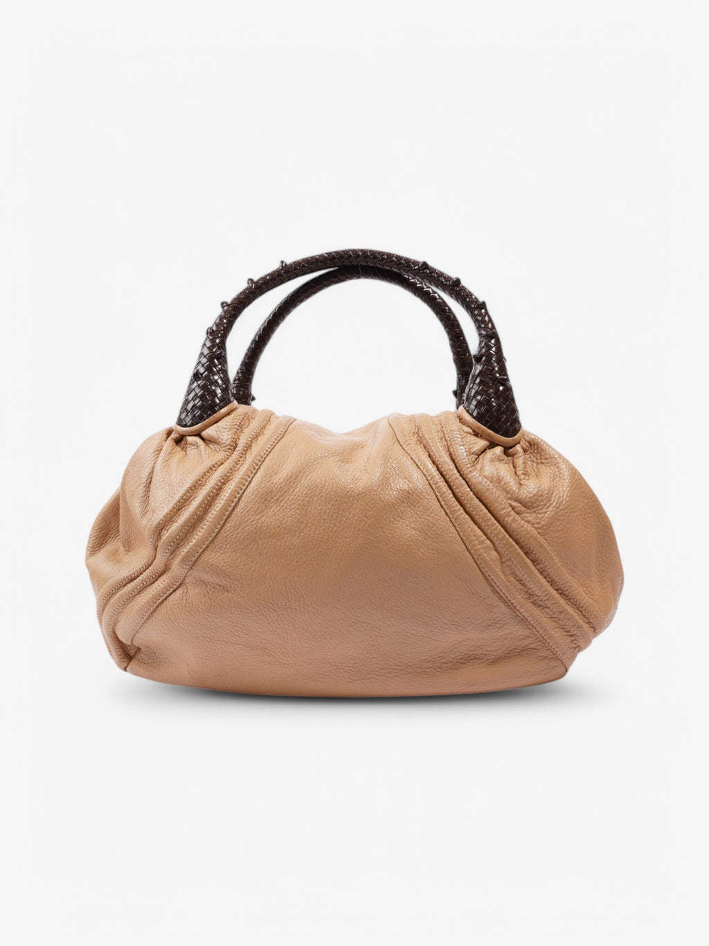 Fendi Spy Hobo Tan / Brown Leather
