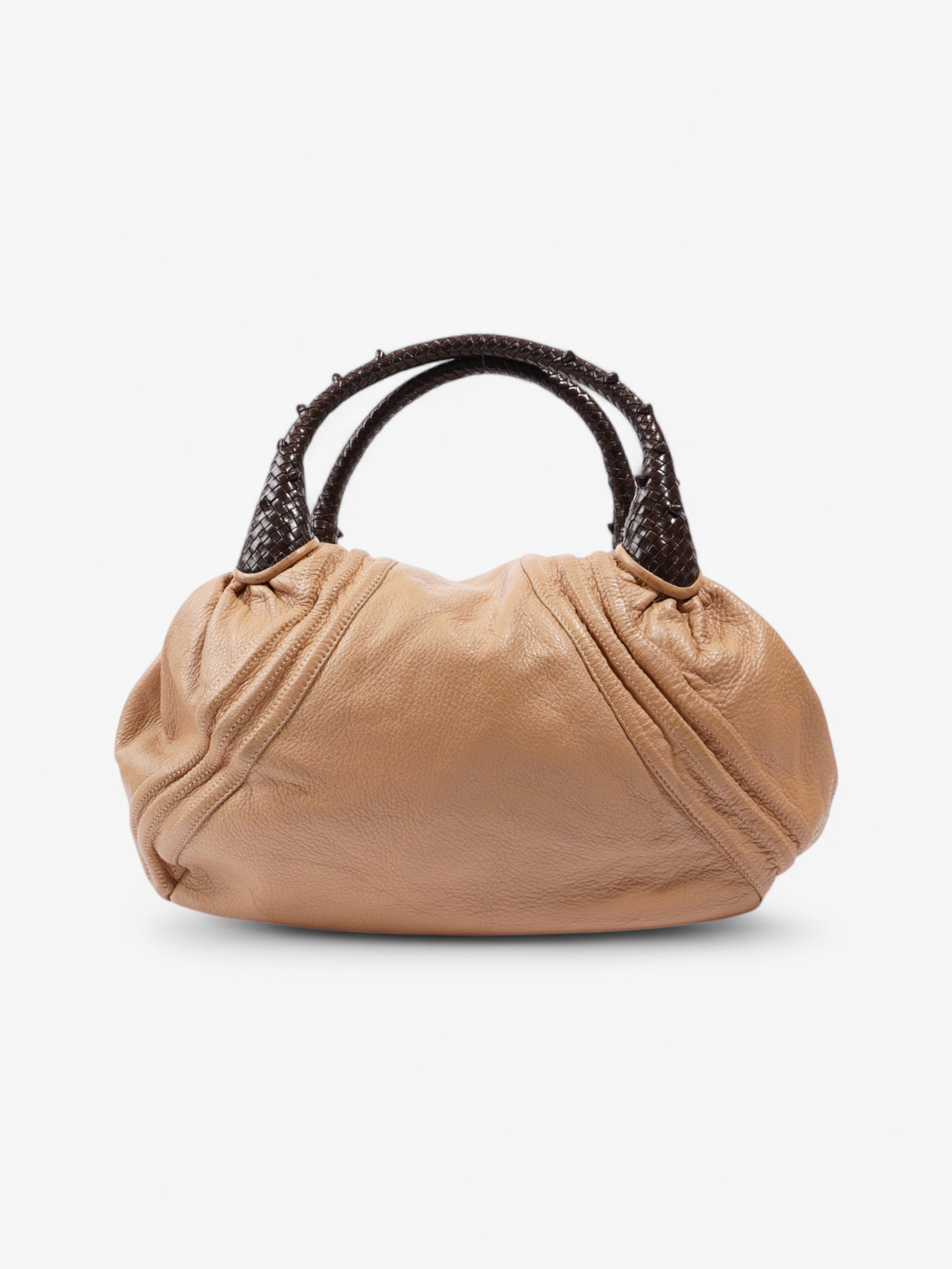 Fendi Spy Hobo Tan / Brown Leather