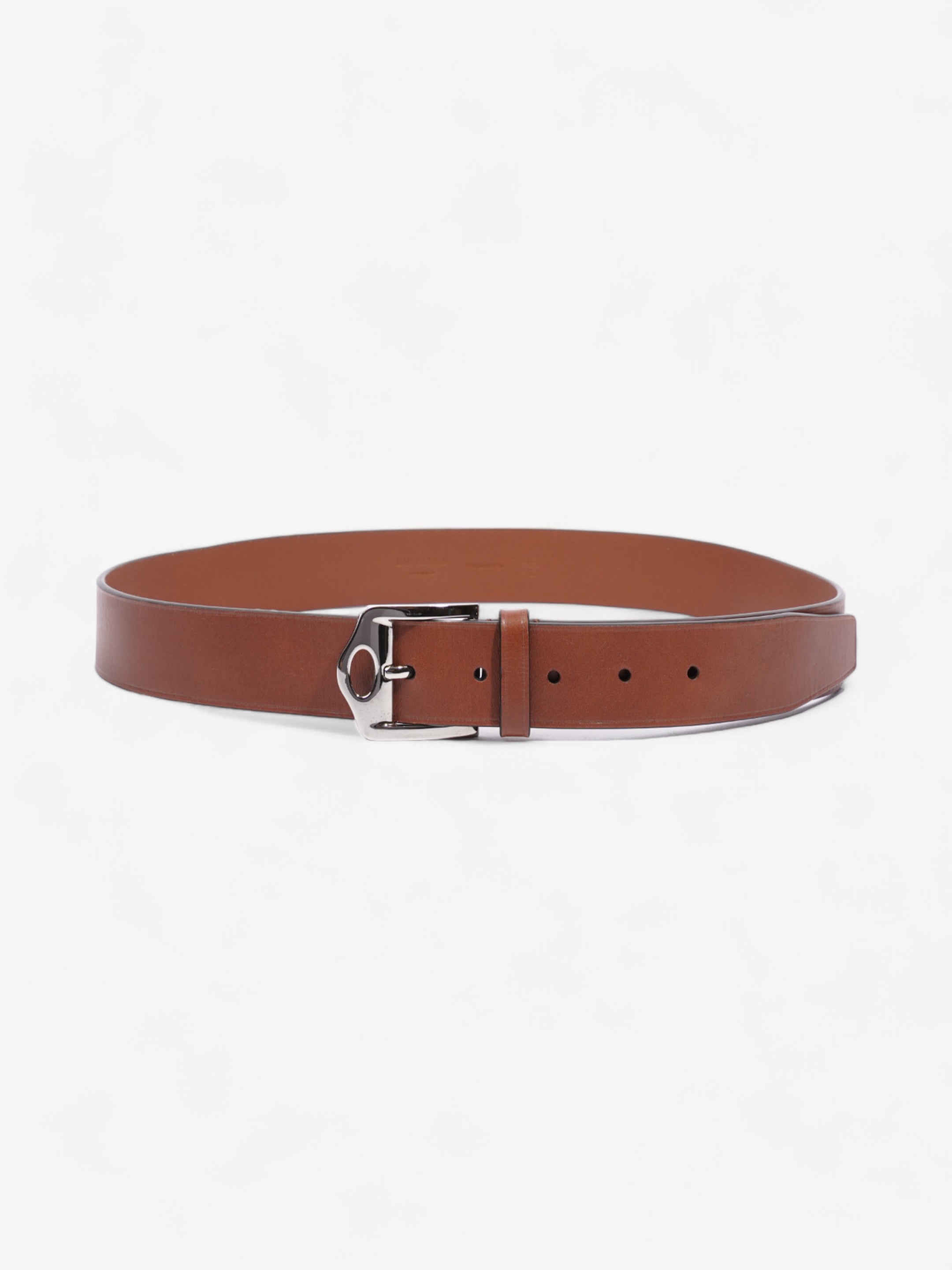 Burberry Buckle Belt Brown  Leather 90cm 36"