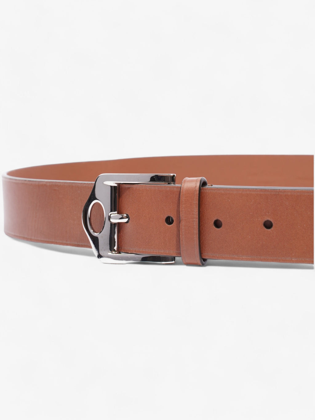 Burberry Buckle Belt Brown  Leather 90cm 36"