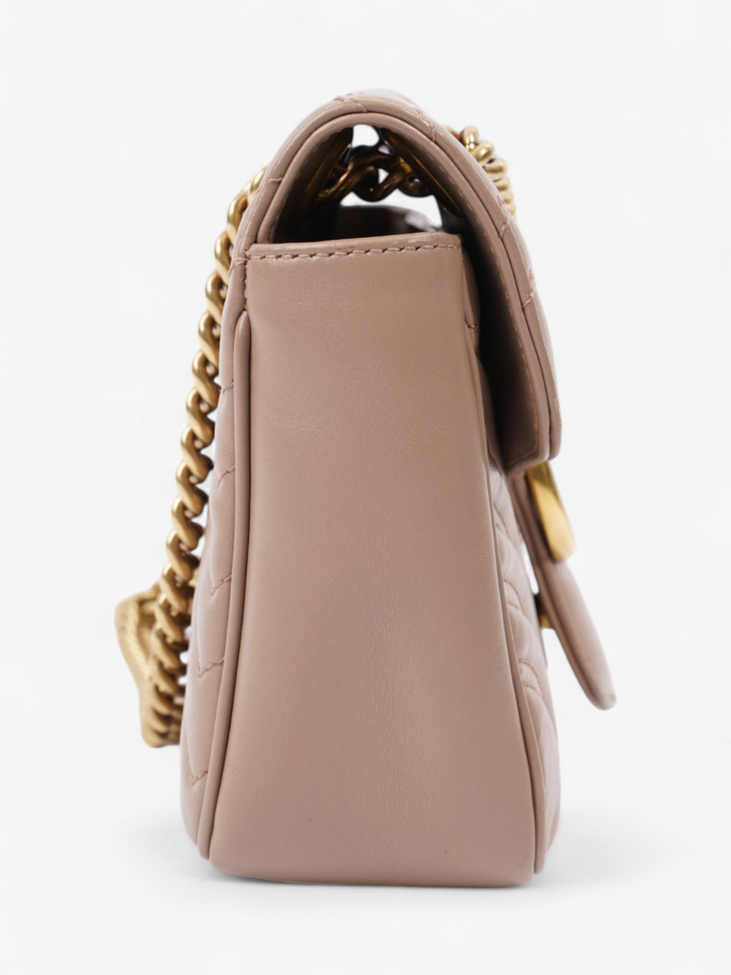 Gucci GG Marmont Dusty Pink Matelasse Leather Small