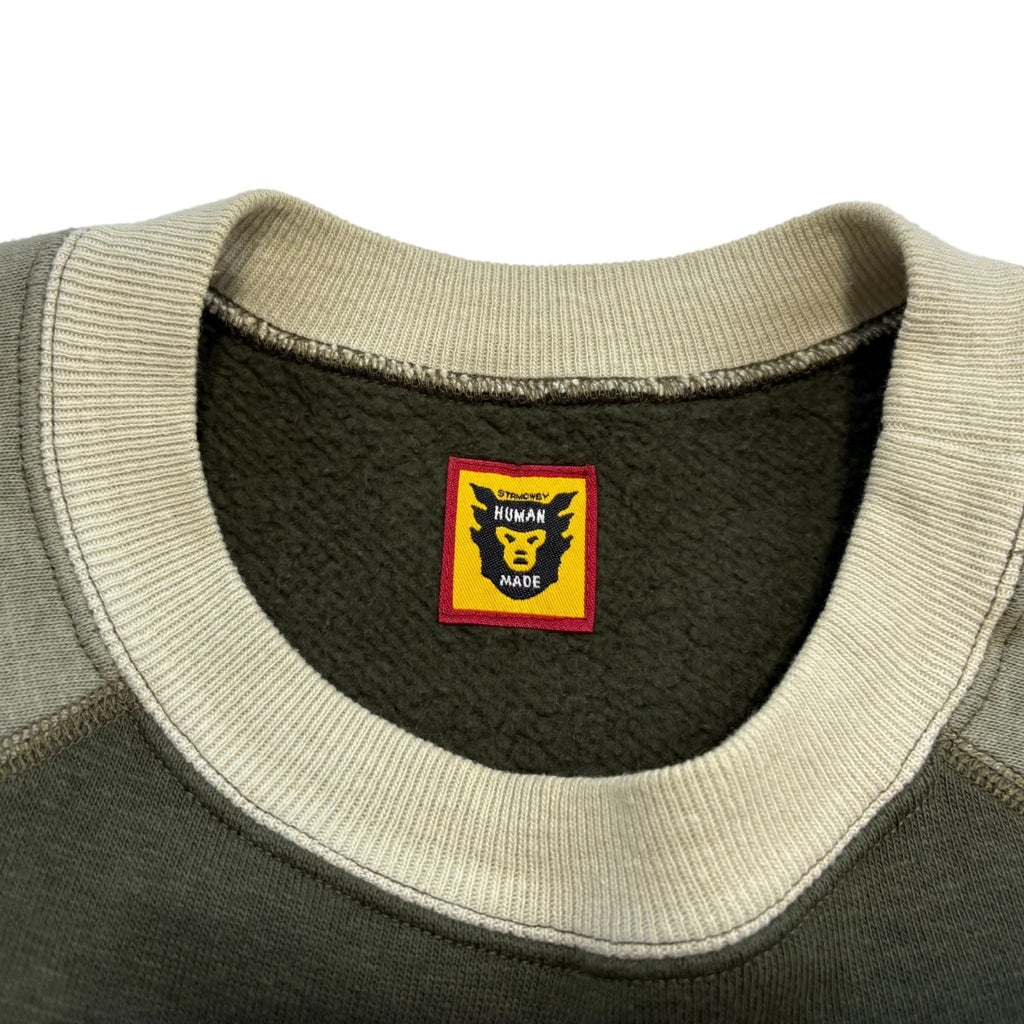 Human Made Raglan Sweatshirt - Men's L