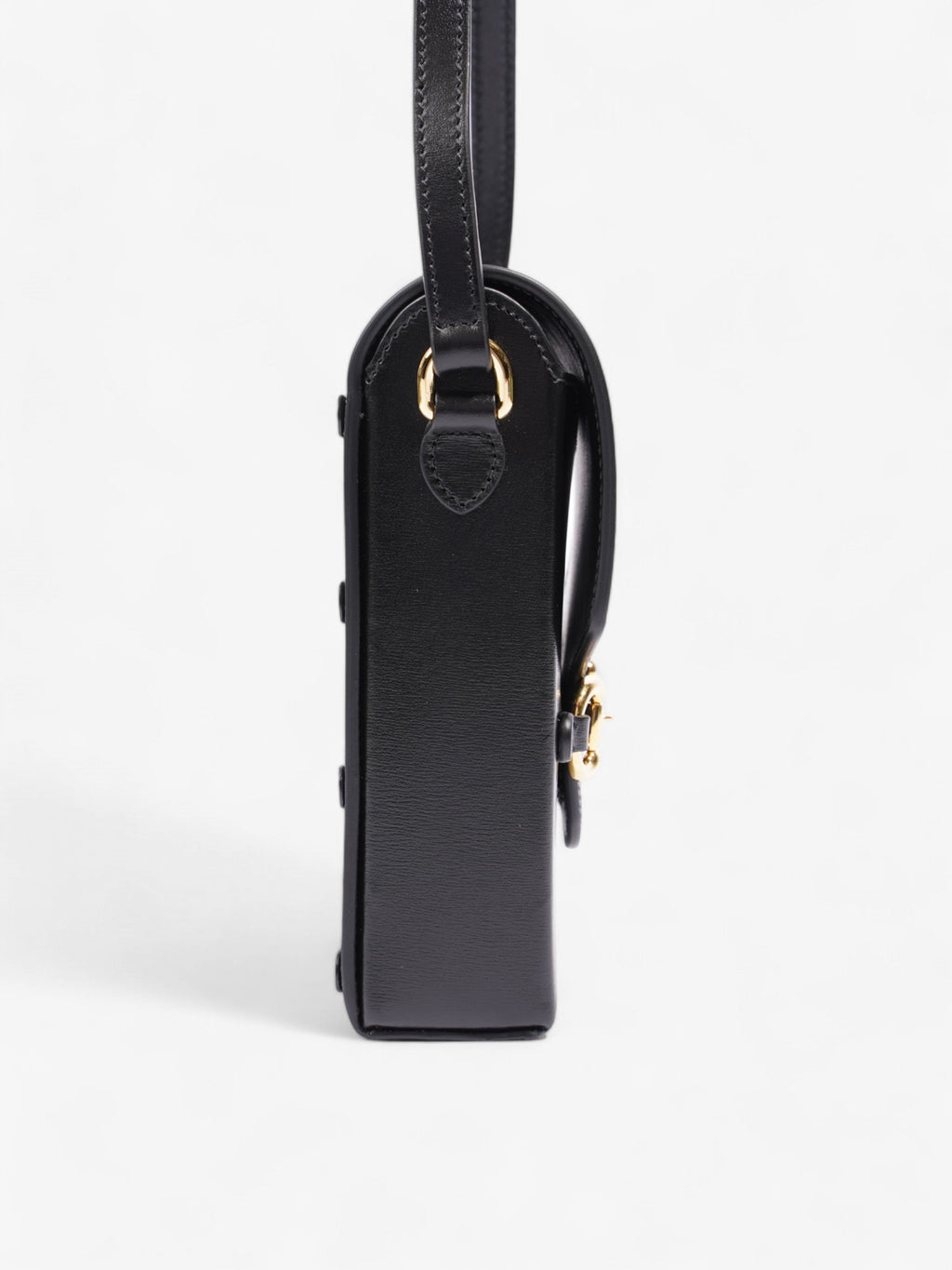 Gucci Horsebit 1955 Vertical Crossbody Black Leather