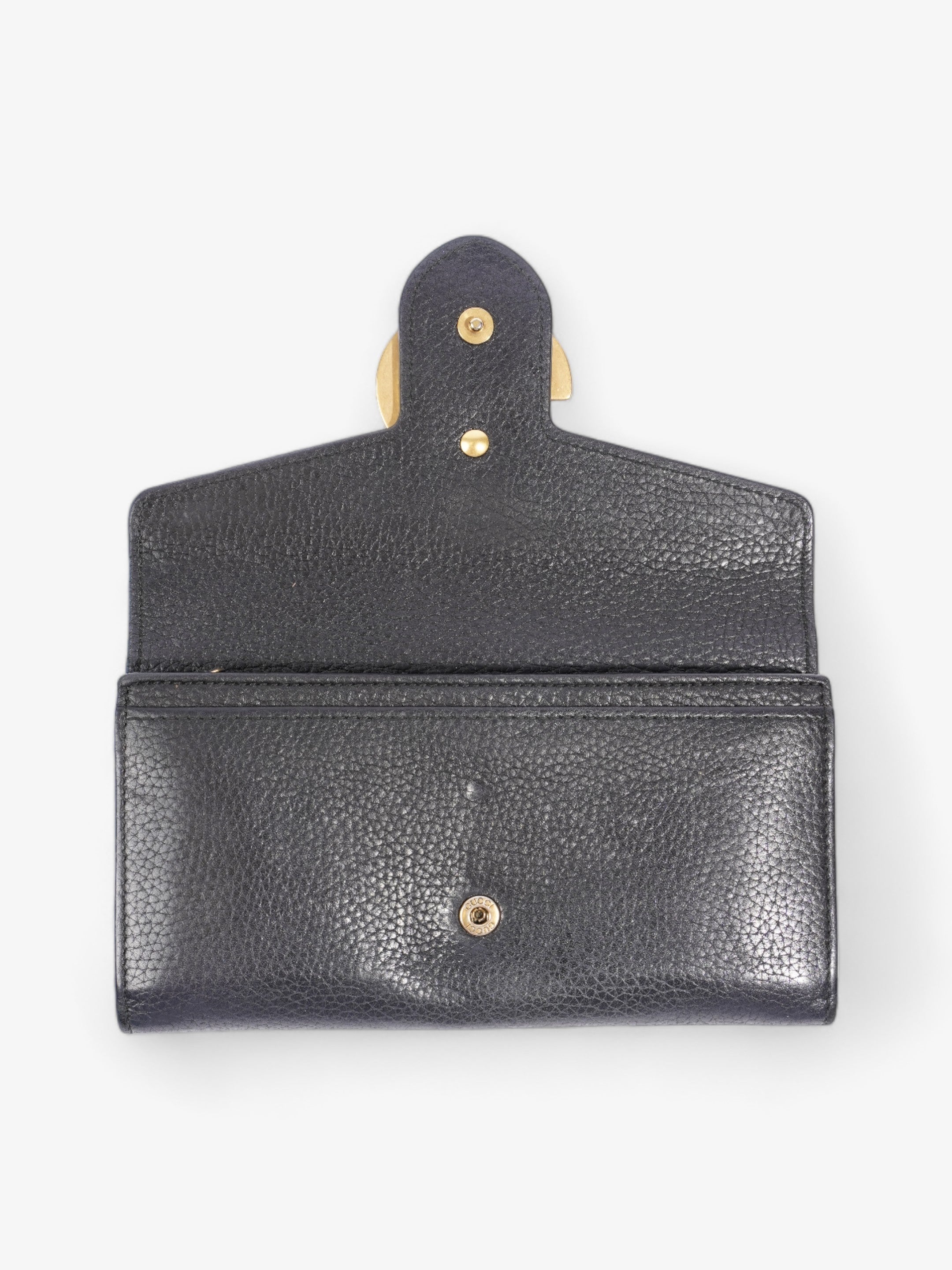 Gucci Marmont Wallet Black Leather
