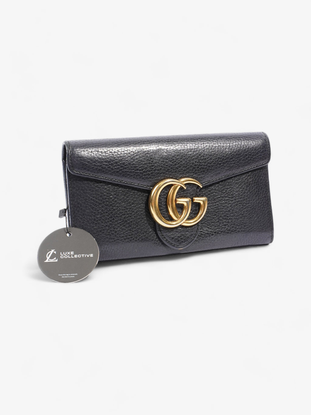 Gucci Marmont Wallet Black Leather