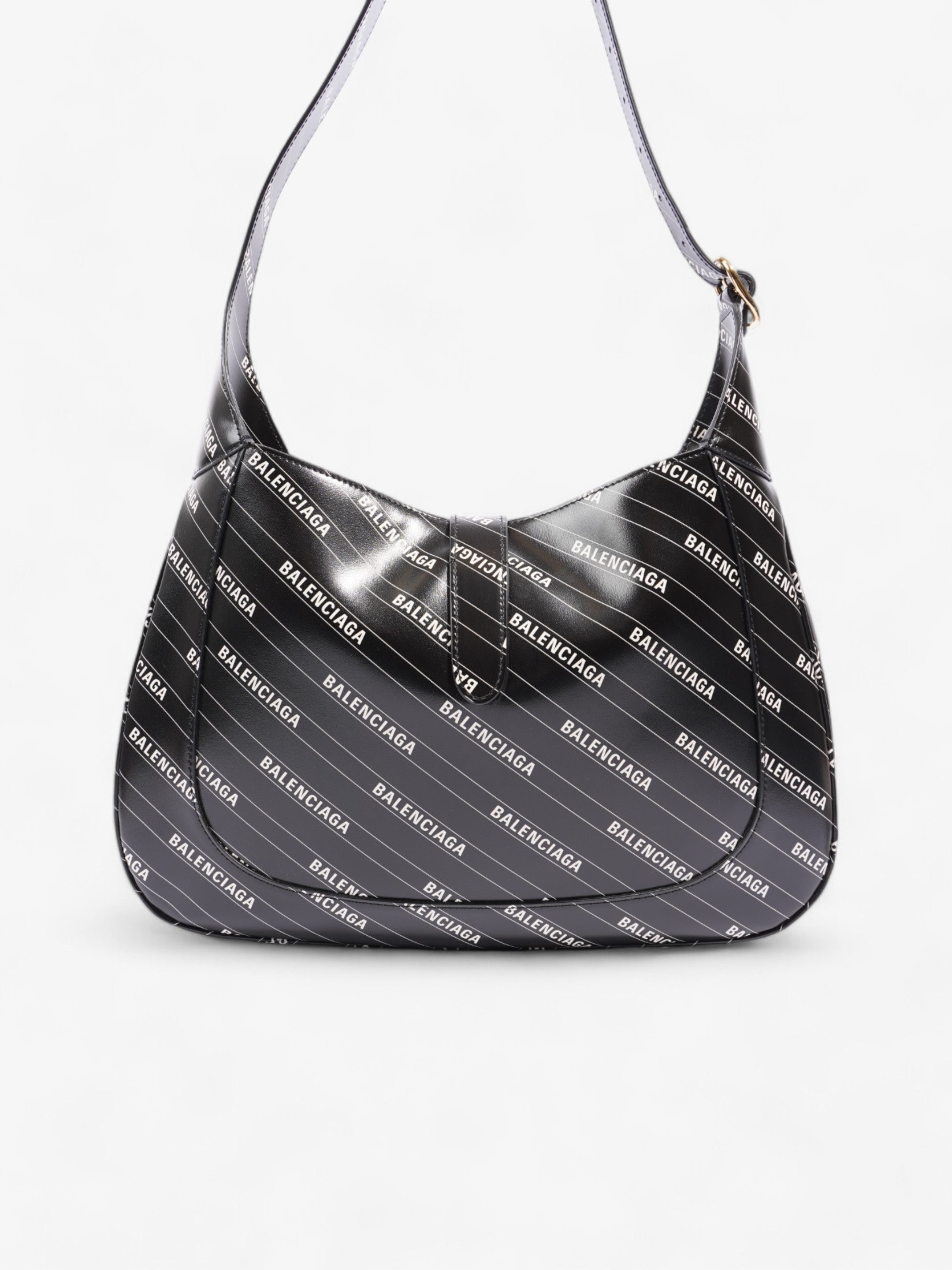 Gucci x Balenciaga Hacker Project Jackie Black / White Leather