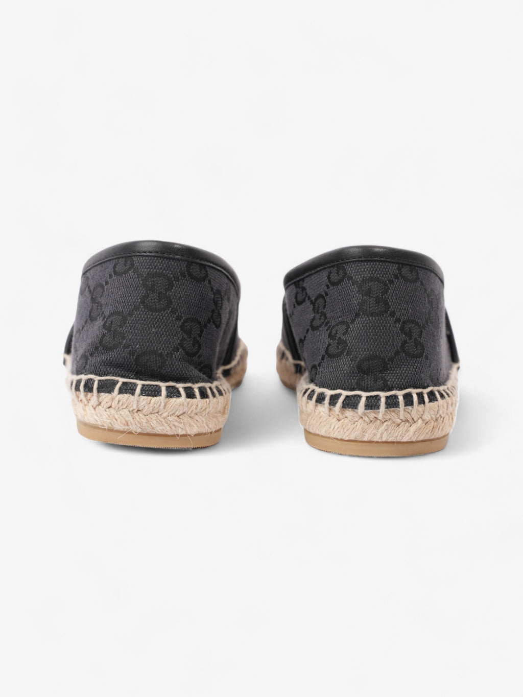 Gucci GG Espadrille GG Supreme / Black Canvas EU 37 UK 4