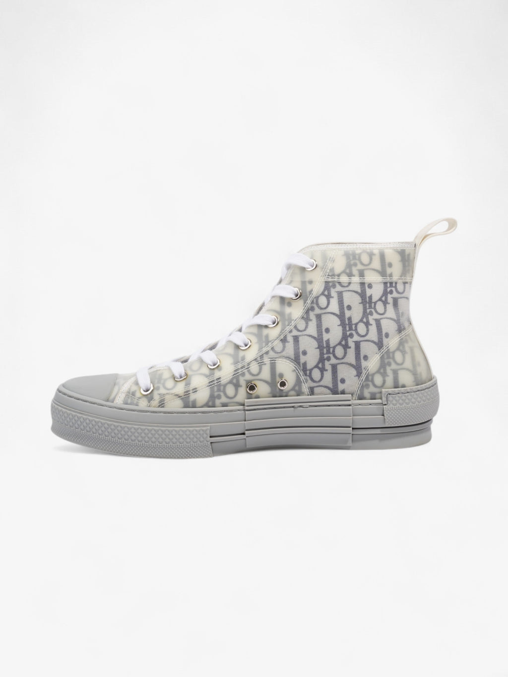 Christian Dior B23 High-tops Grey Oblique  / White Mesh EU 41 UK 7