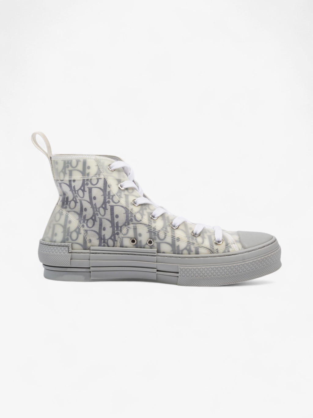 Christian Dior B23 High-tops Grey Oblique  / White Mesh EU 41 UK 7