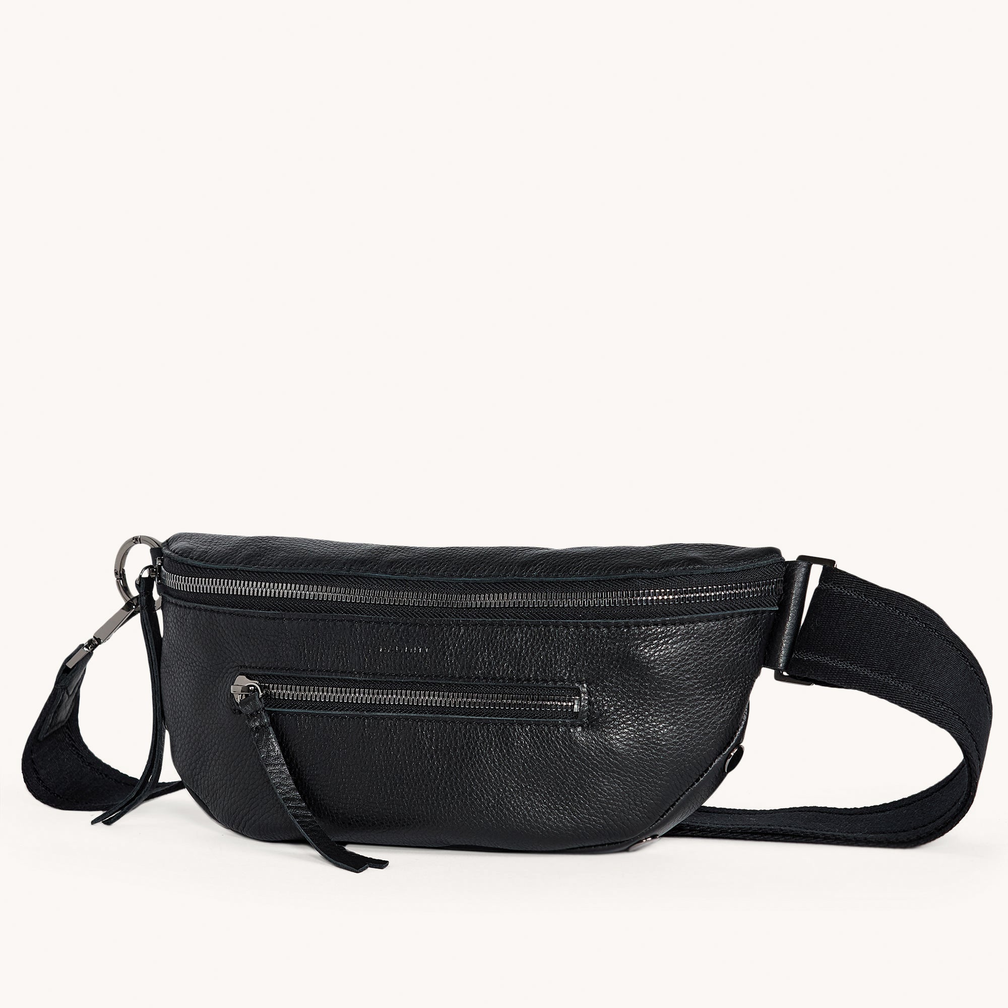 Charles Crossbody | Black/Gunmetal | Med