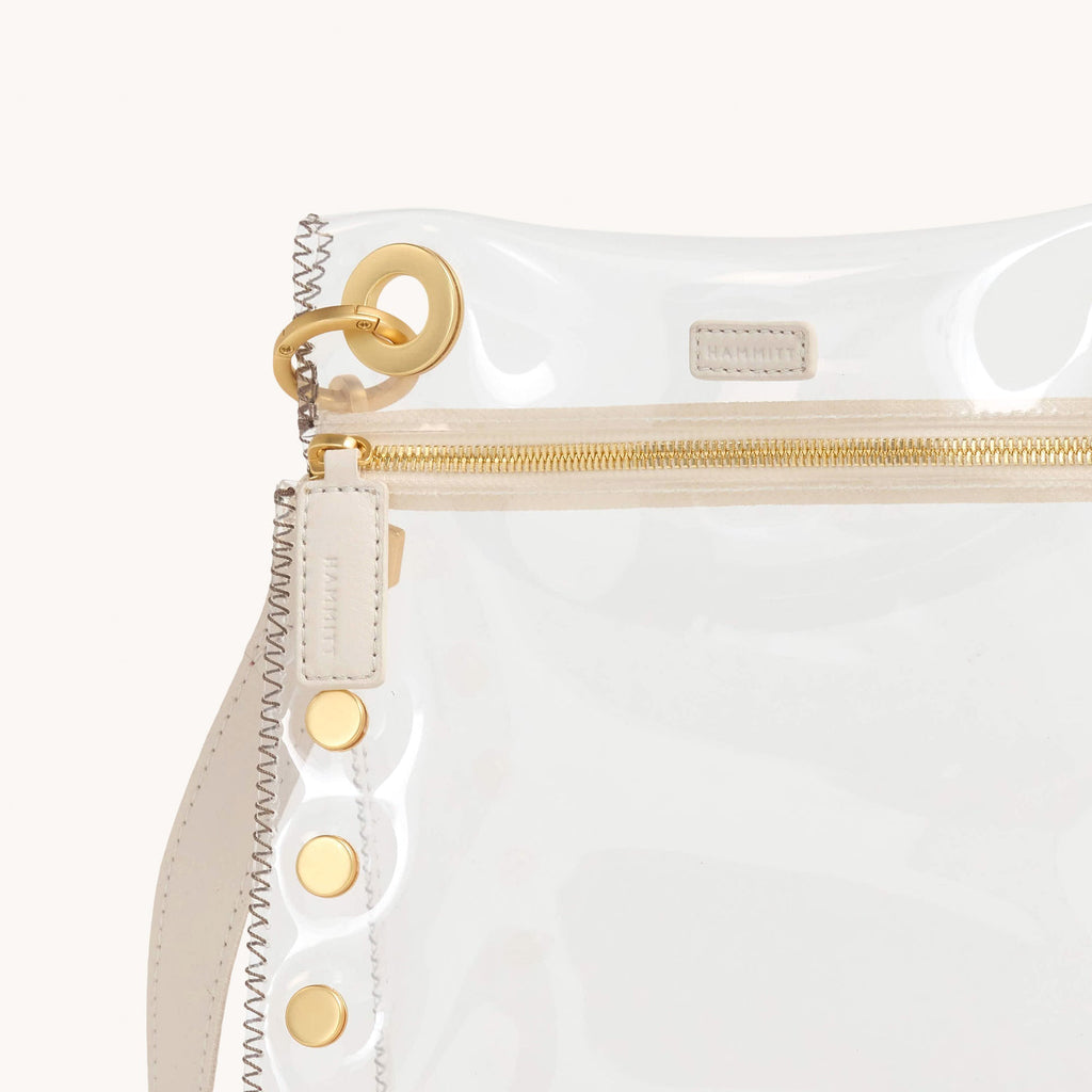 Tony Clear | Calla Lily White/Brushed Gold | Med