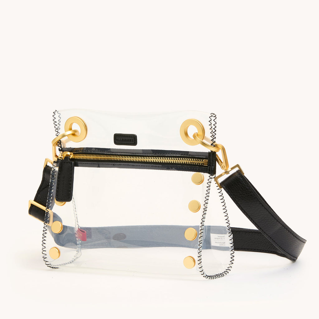 Tony Clear | Black/Brushed Gold | Sml
