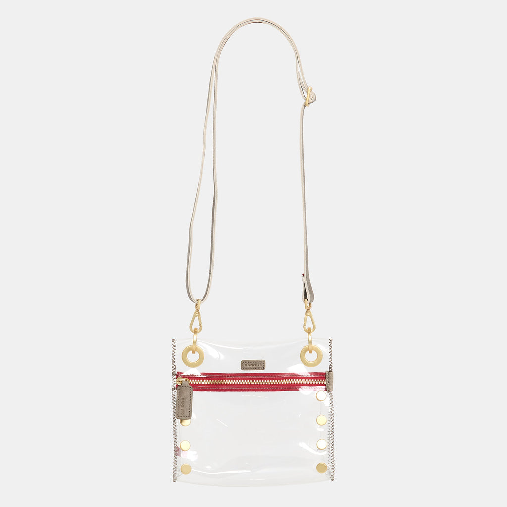 Tony Clear | Pew/Brushed Gold Red Zip | Sml