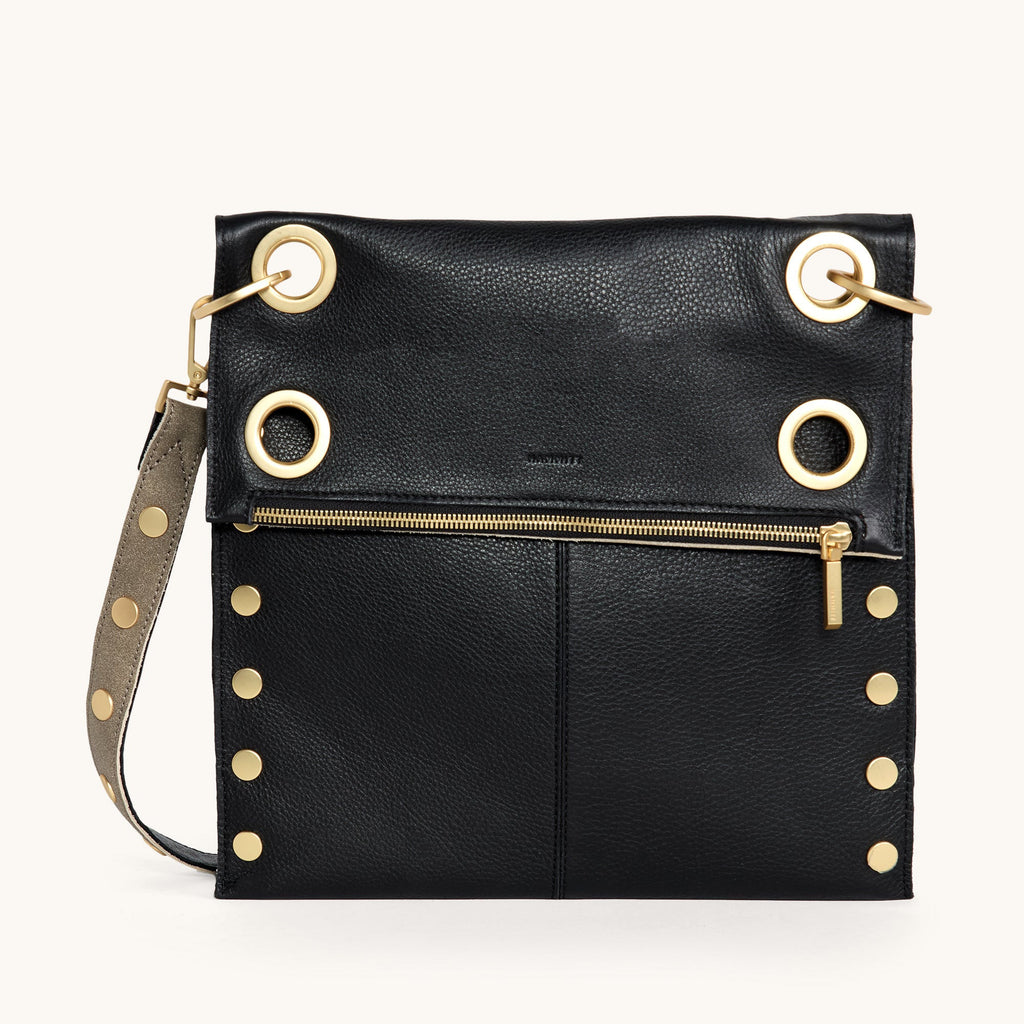 Montana Reversible | Black/Pew/Brushed Gold | Lrg