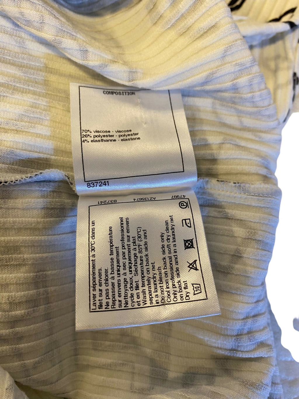 Chanel 19A Paris-New York Egypt Graffiti Tank Top Size FR 36