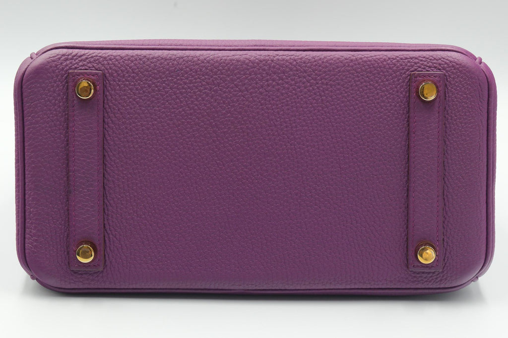Hermès Birkin 25 Anemone Togo with Gold Hardware
