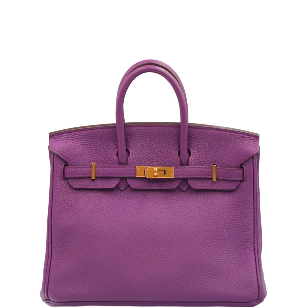 Hermès Birkin 25 Anemone Togo with Gold Hardware