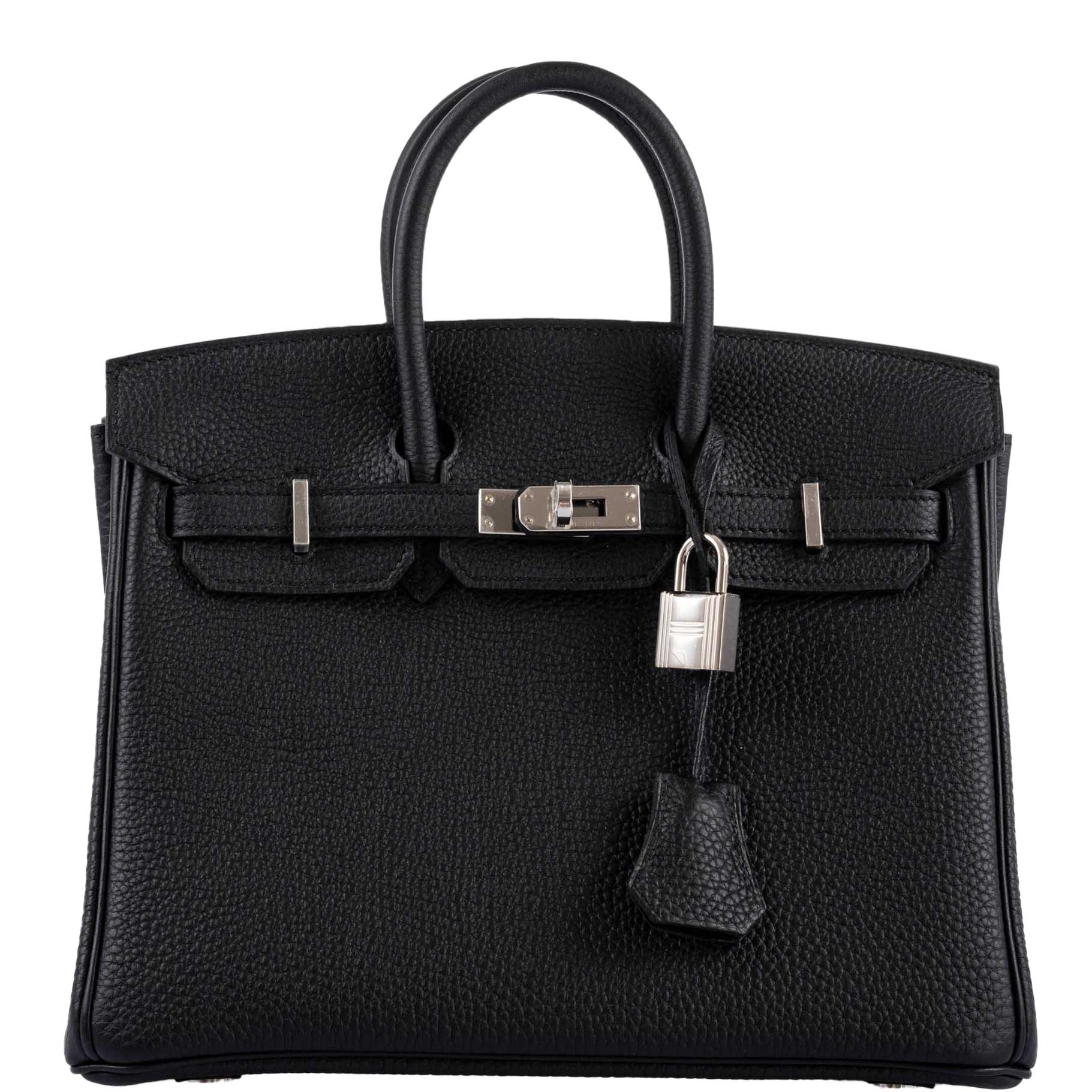 Hermès Birkin 25 Black Togo Palladium Hardware