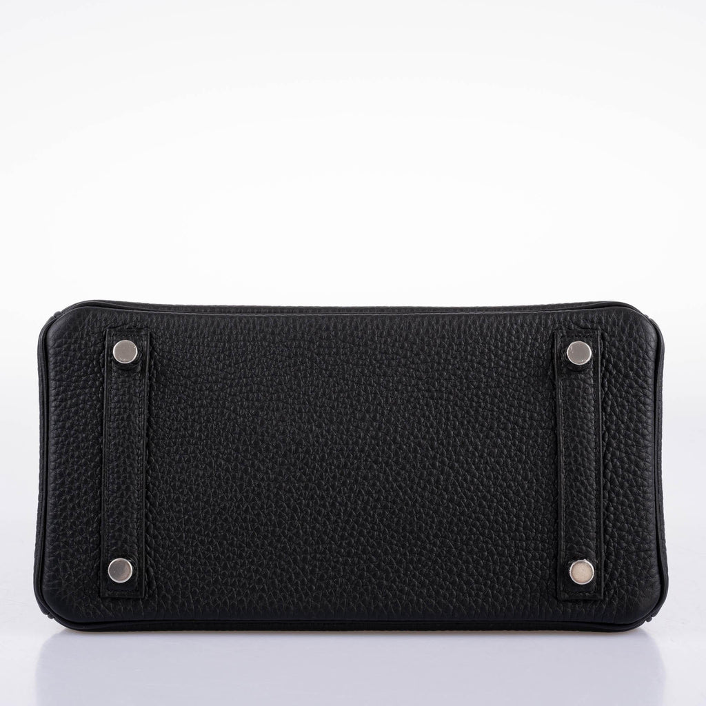 Hermès Birkin 25 Black Togo Palladium Hardware