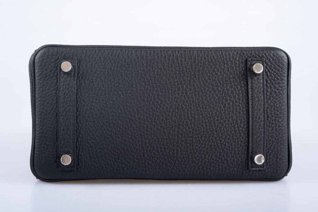 Hermès Birkin 25 Black Togo with Palladium Hardware