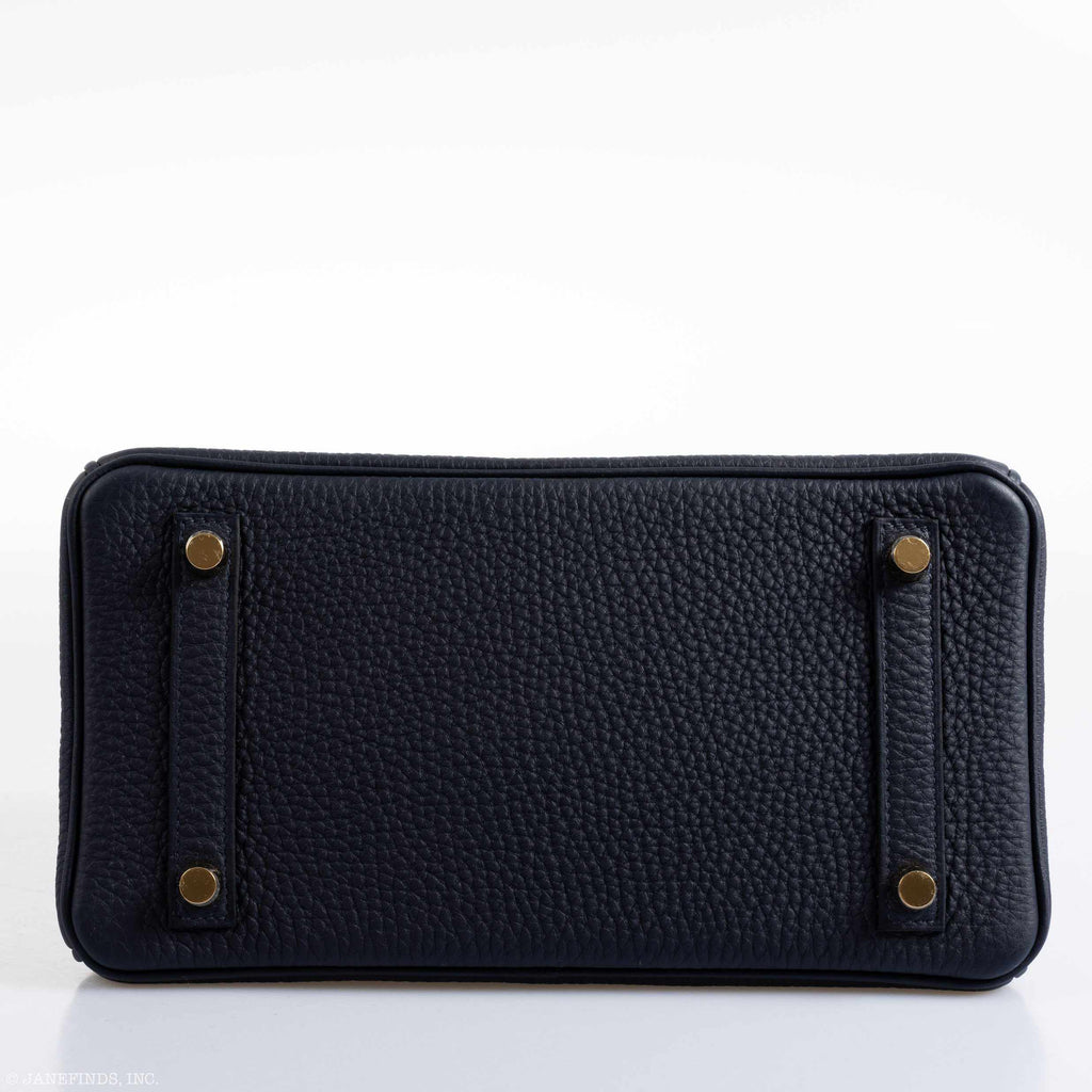 Hermès Birkin 25 Bleu Nuit Togo Gold Hardware