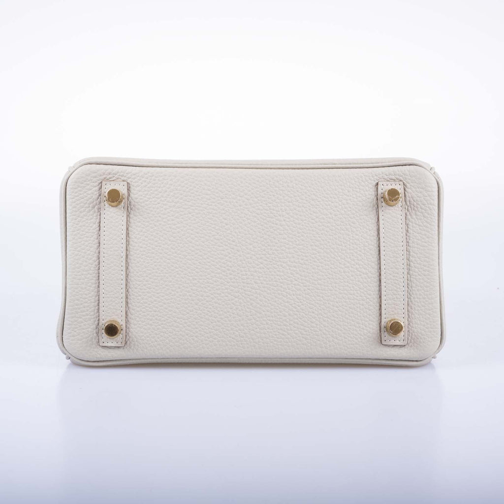 Hermès Birkin 25 Gris Perle Togo Gold Hardware