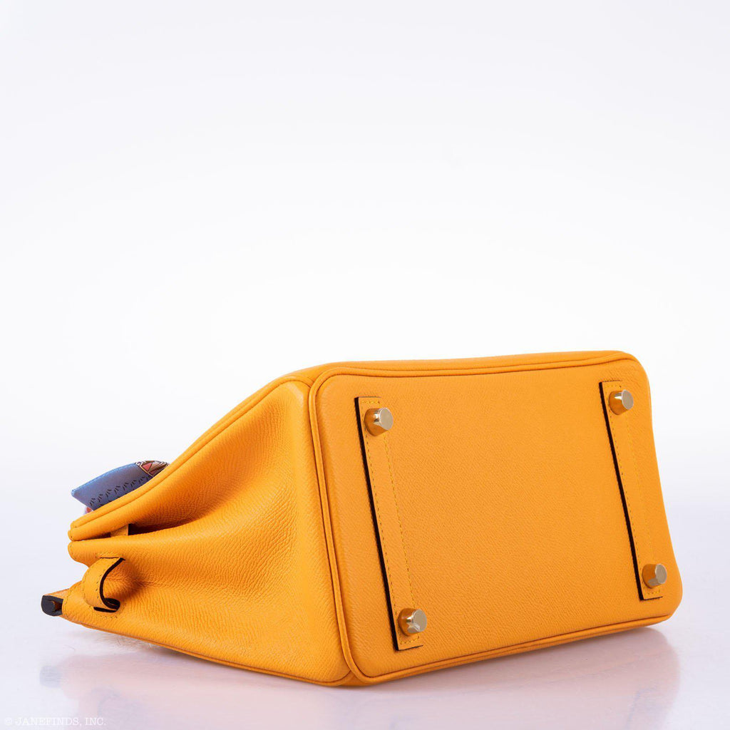 Hermès Birkin 25 HSS Jaune d'Or Epsom Gold Hardware