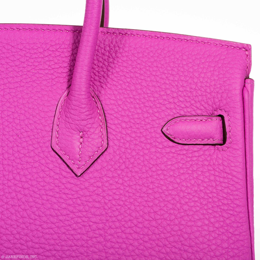 Hermès Birkin 25 Magnolia Togo Palladium Hardware - 2018, C