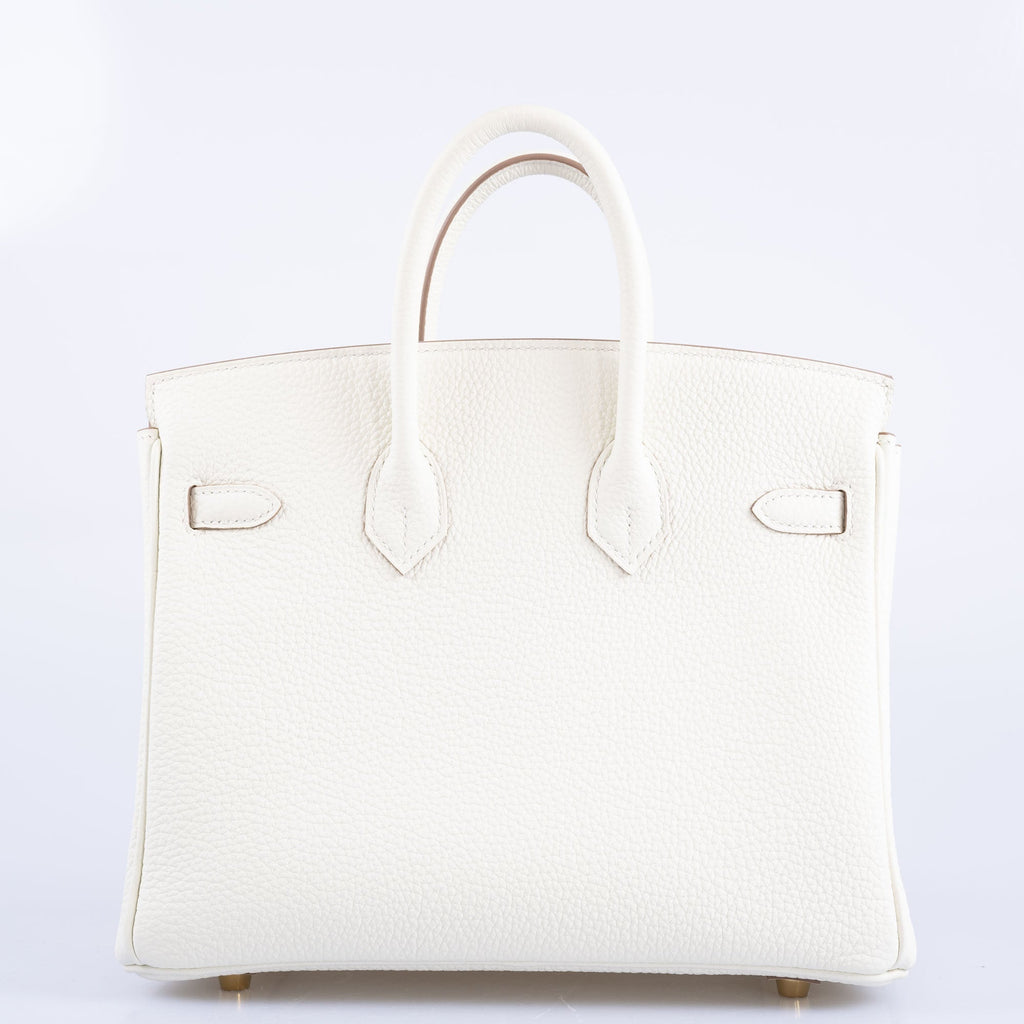 Hermès Birkin 25 Mushroom Togo Gold Hardware
