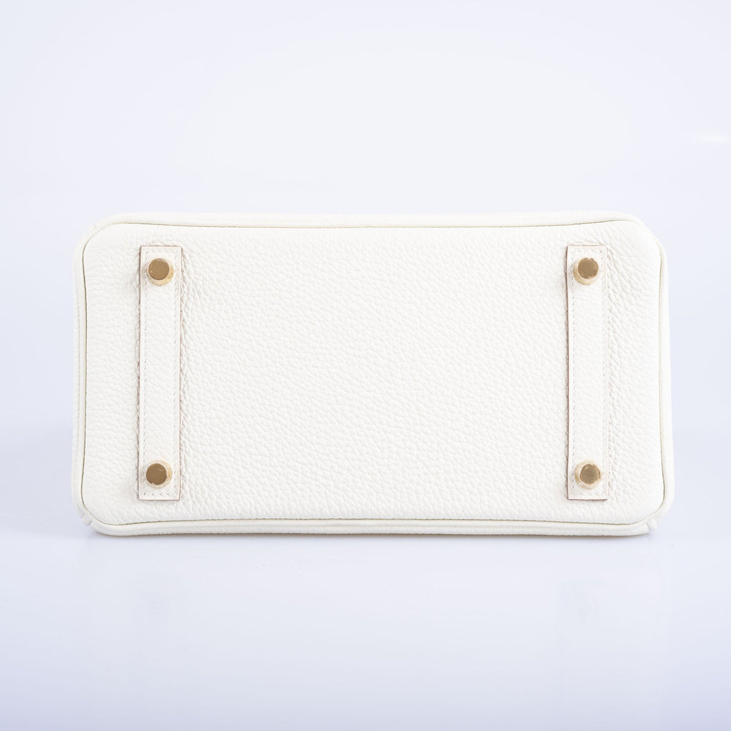 Hermès Birkin 25 Mushroom Togo Gold Hardware