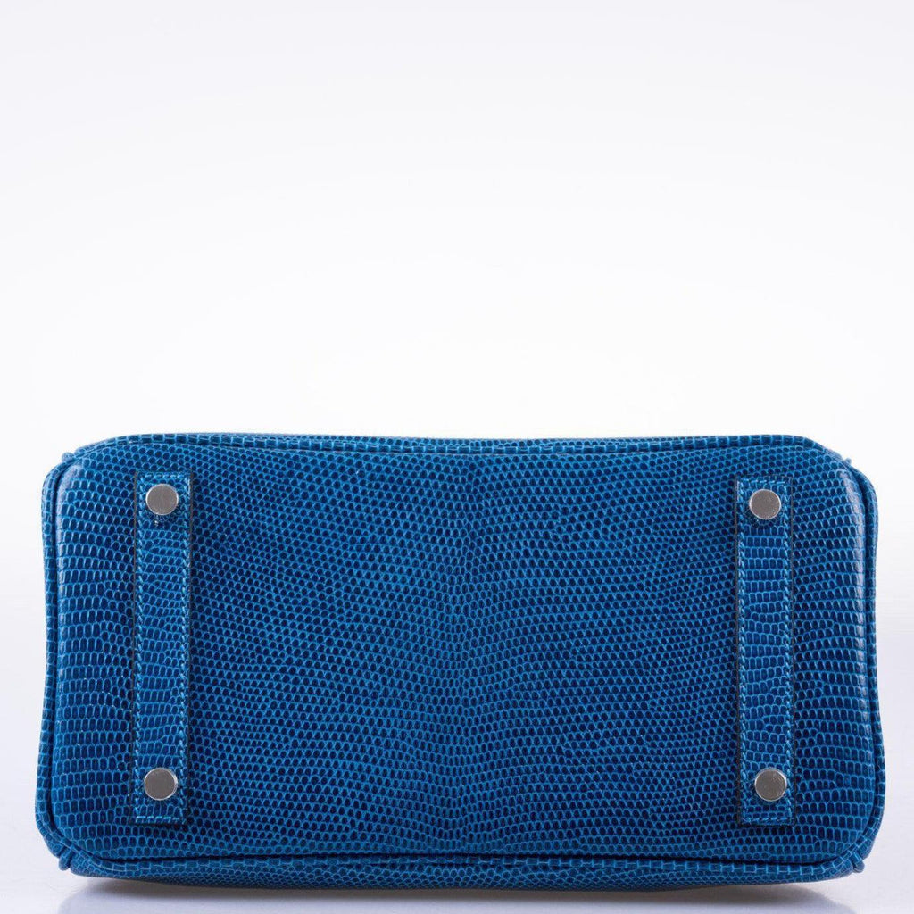 Hermès Birkin 25 Mykonos Lizard Palladium Hardware