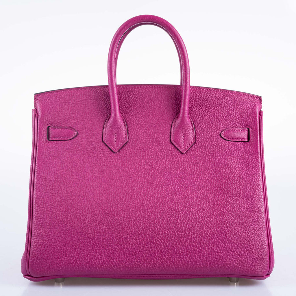 Hermès Birkin 25 Rose Pourpre Togo Palladium Hardware
