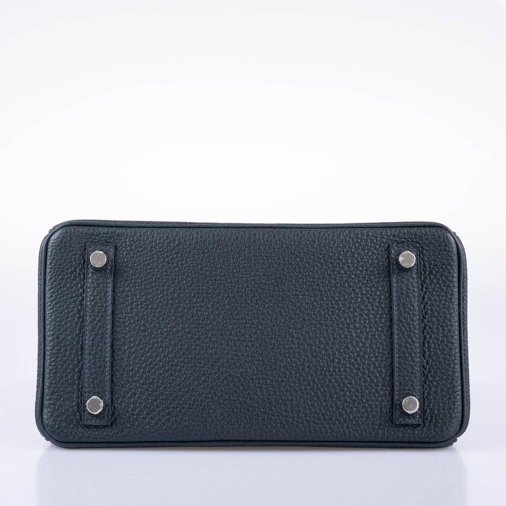 Hermès Birkin 25 Vert Rousseau Togo Palladium Hardware
