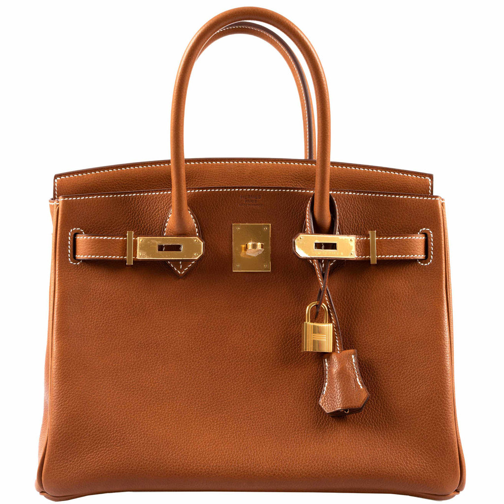 Hermès Birkin 30 Barenia Faubourg Gold Hardware