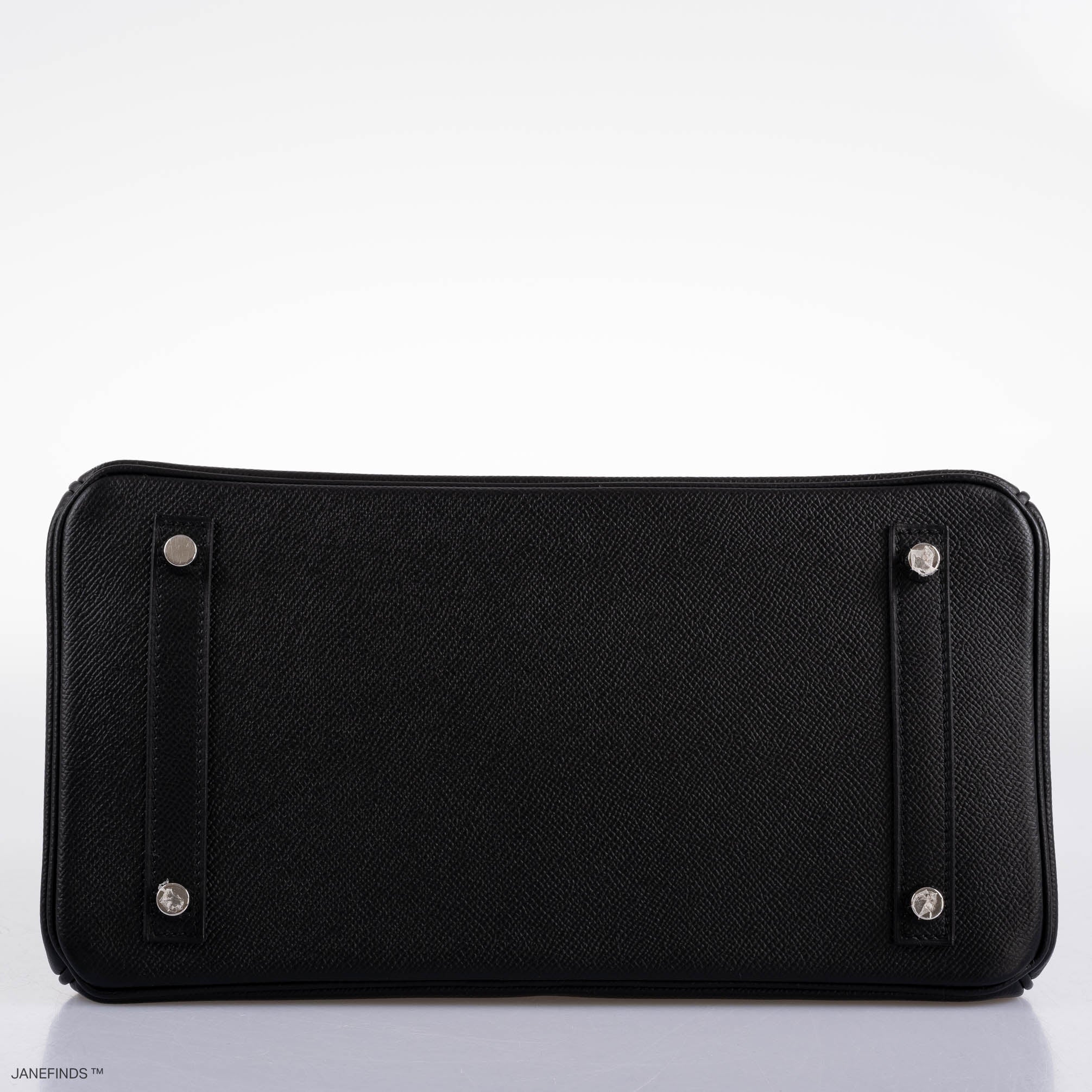Hermès Birkin 30 Black Epsom with Palladium Hardware - 2019, D