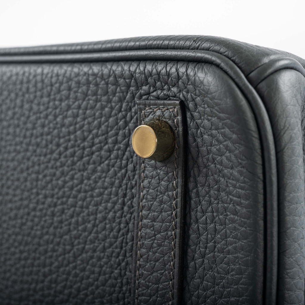 Hermès Birkin 30 Blue Orage Togo Gold Hardware
