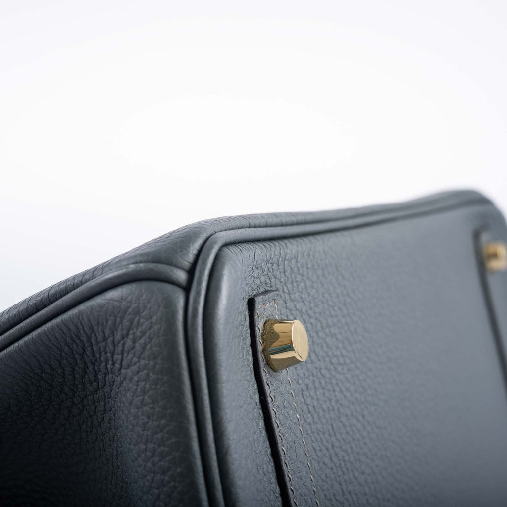 Hermès Birkin 30 Blue Orage Togo Gold Hardware