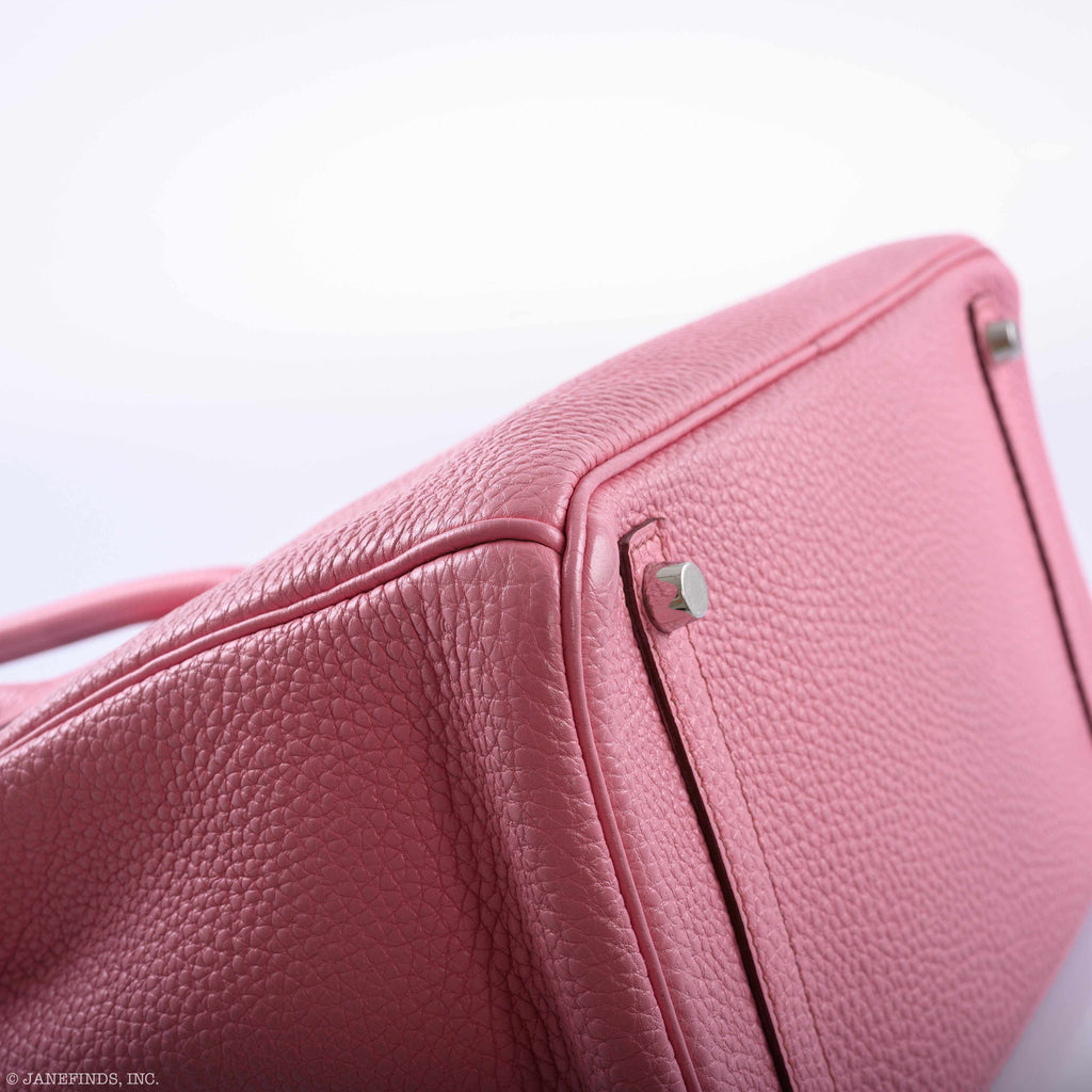 Hermès Birkin 30 Bubblegum 5P Pink Togo Palladium Hardware