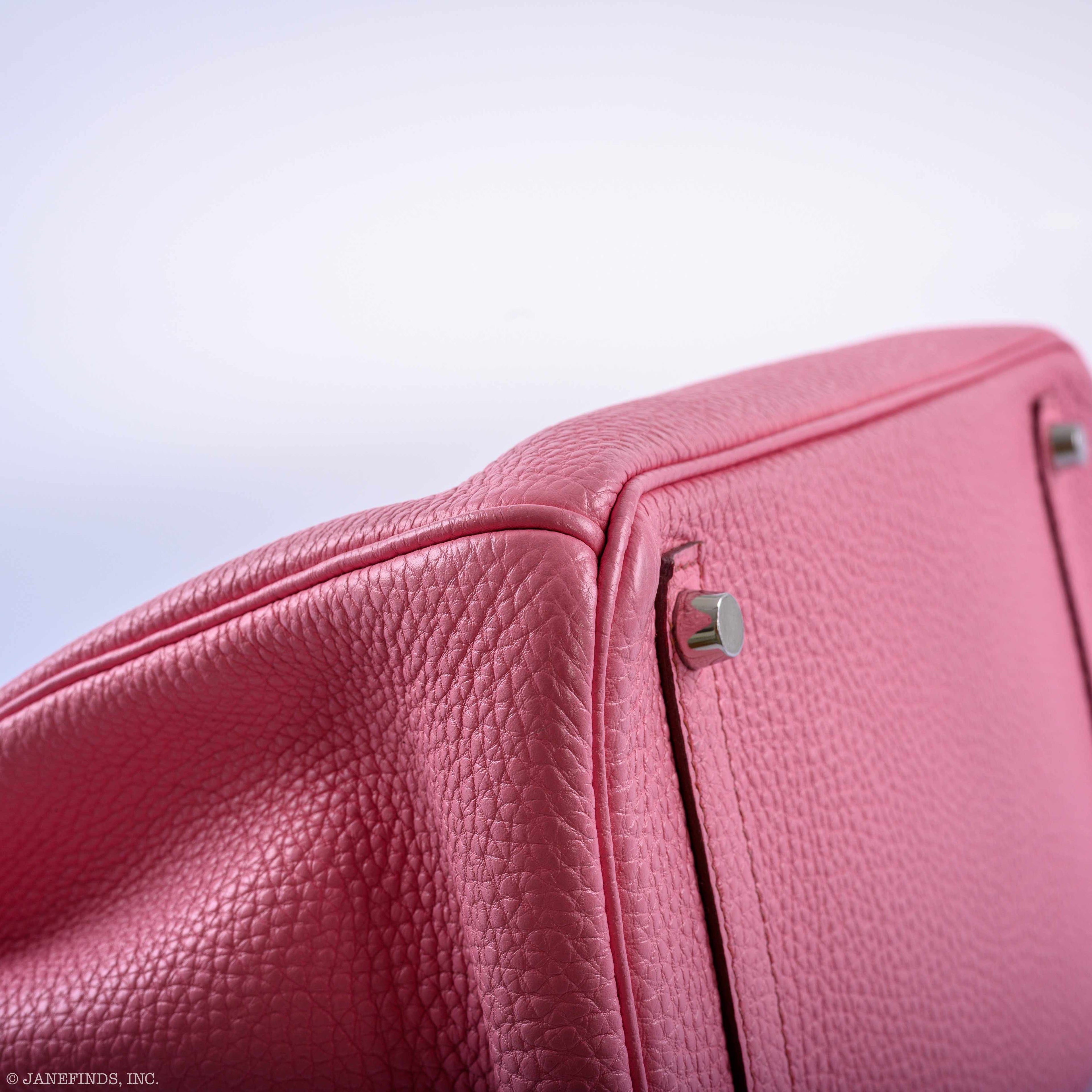 Hermès Birkin 30 Bubblegum 5P Pink Togo Palladium Hardware