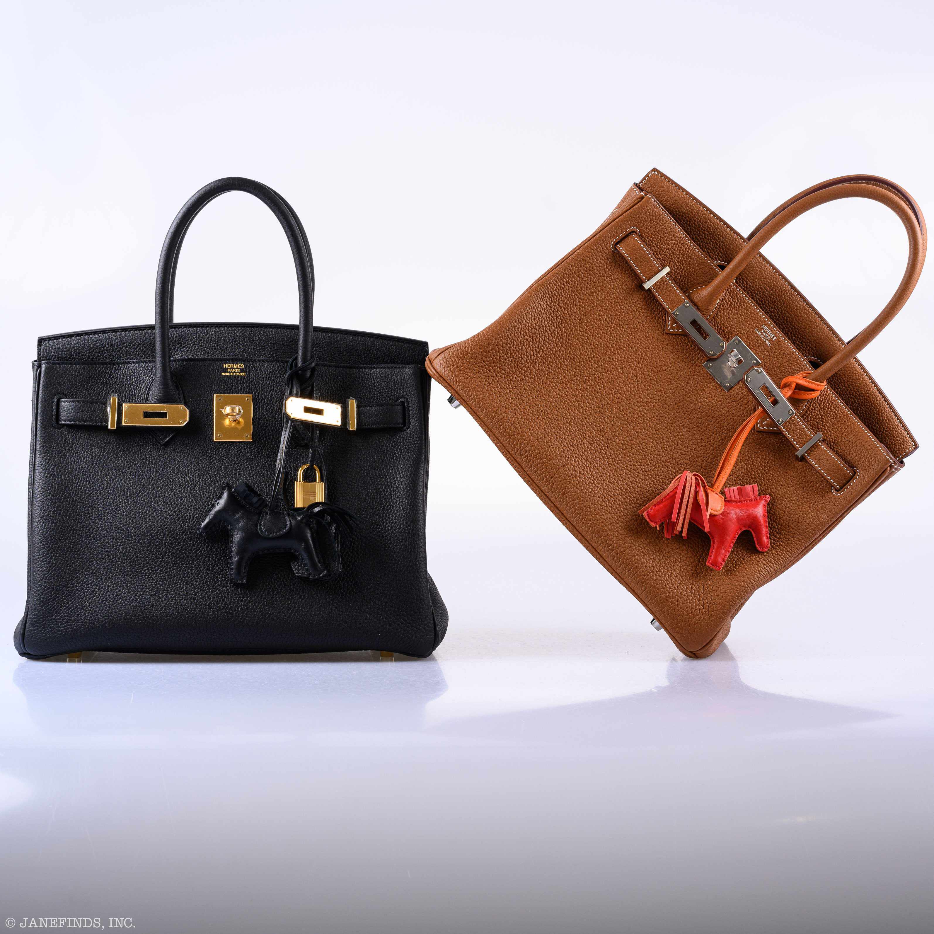 Hermès Birkin 30 Gold Togo Palladium Hardware - 2019, D