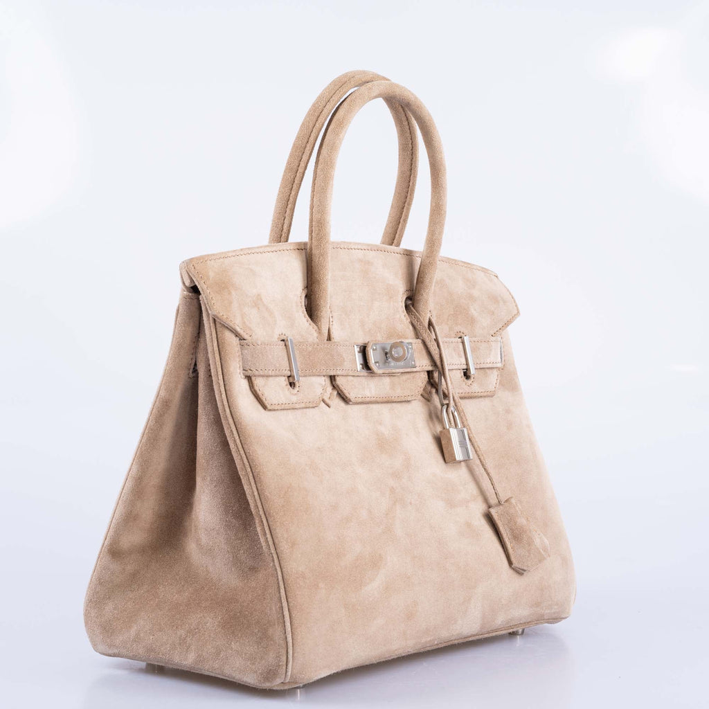 Hermès Birkin 30 Gris Perle Doblis Palladium Hardware