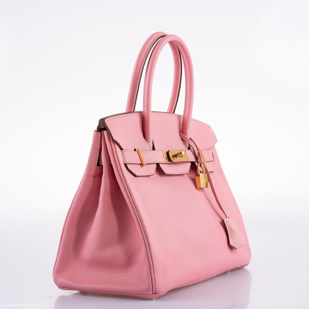 Hermès Birkin 30 HSS Rose Confetti Chevre Gold Hardware - 2015, T